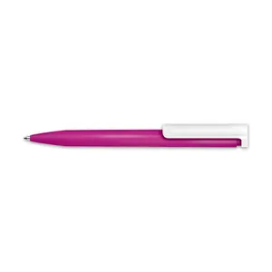 Stylo bille personnalisé écriture bleue corps antibacterien | Magenta 10
