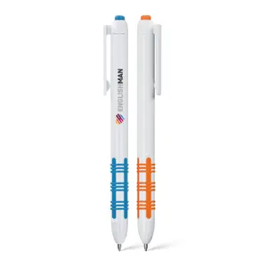 Stylo bille plastique ecritoire noir personnalisé