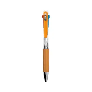 Stylo bille publicitaire 3 couleurs | Orange 05