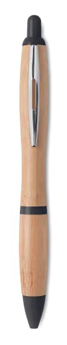 Stylo bille publicitaire en ABS et bambou. - Rio Bamboo