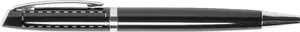 Stylo bille publicitaire - Raffa | Noir