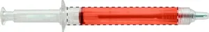 Stylo bille publicitaire - Vaccine | Rouge