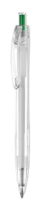 Stylo bille push en RPET personnalisable | Green