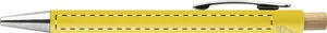 Stylo bille RABS personnalisé - Posher | Jaune