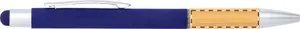 Stylo bille stylet personnalisé - Borbox | Bleu Foncé