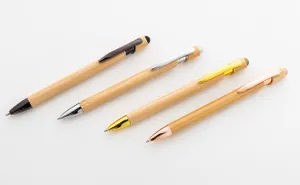 Stylo bille tactile personnalisé - Tonnel Boo | Noir