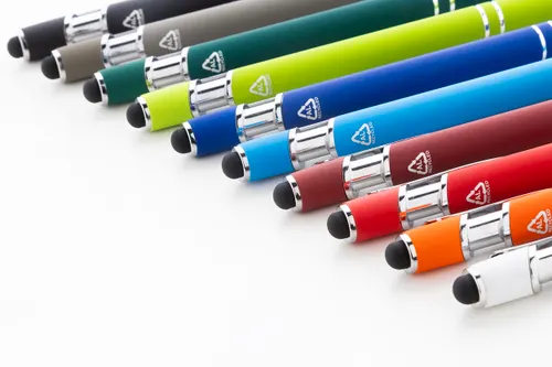 Stylo bille tactile personnalisé - Tonnel Soft
