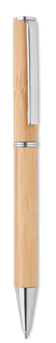 Stylo bille twist en bambou personnalisé - Naira