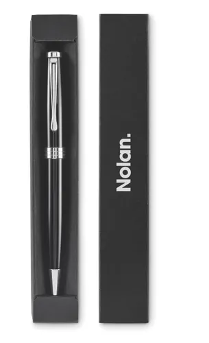 Stylo bille twist publicitaire avec boîte - Lyon