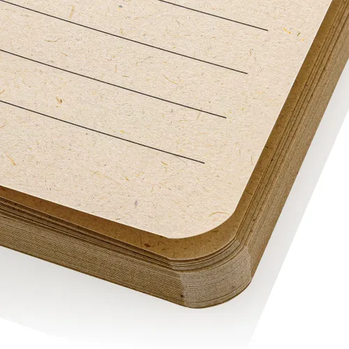 Stylo Carnet A5 personnalisable en papier canne à sucre - XD Collection