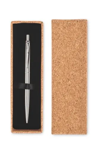 Stylo en acier inox recyclé personnalisable