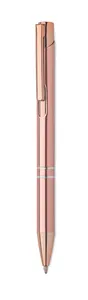 Stylo en aluminium recyclé - Bern Rose | Beige/Rouge