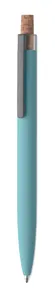 Stylo en aluminium recyclé personnalisé - Bergamo + | Bleu Bébé