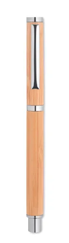 Stylo encre gel personnalisé en bambou - Cairo