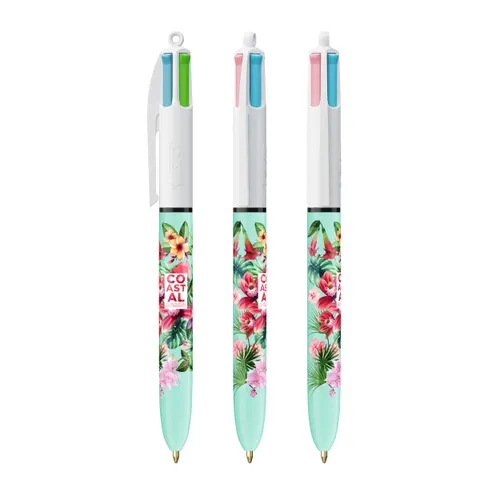 Stylo Fashion bille personnalisable BIC® 4 Couleurs
