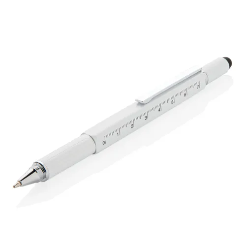 Stylo outil publicitaire 5 en 1 en aluminium - XD Collection