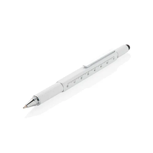Stylo outil publicitaire 5 en 1 en aluminium - XD Collection