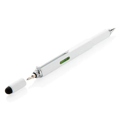 Stylo outil publicitaire 5 en 1 en aluminium - XD Collection
