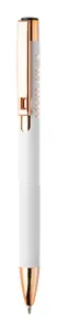 Stylo personnalisé à bille - Rozoros | Blanc