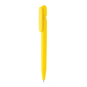 Stylo personnalisé couleur uni en ABS recyclé et certifié GRS Devin - XD Collection | Jaune