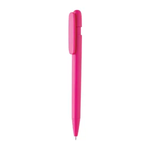 Stylo personnalisé couleur uni en ABS recyclé et certifié GRS Devin - XD Collection | Rose