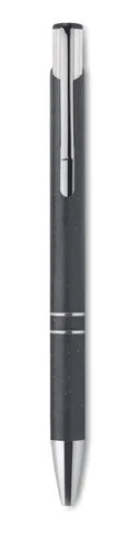 Stylo poussoir publicitaire en paille de blé PP - Bern Pecas