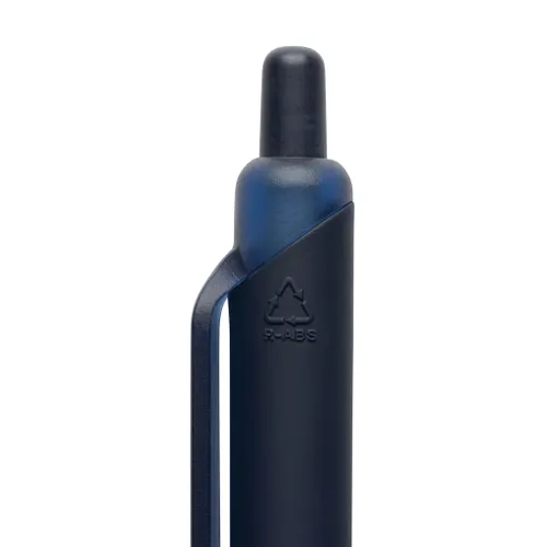 Stylo publicitaire avec finition gomme en ABS recyclé certifié GRS Tide - XD Collection