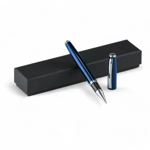 Stylo roller métal primo | Bleu