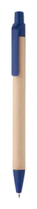Stylo à bille publicitaire - Papper | Bleu / Naturelle