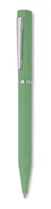 Stylo twist paille de blé/ABS - Maipen | Vert