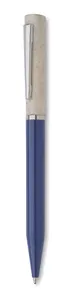 Stylo twist paille de blé/ABS - Maipen | Blanc/Bleu