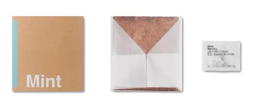 Substrat publicitaire avec graines Menthe - Mint