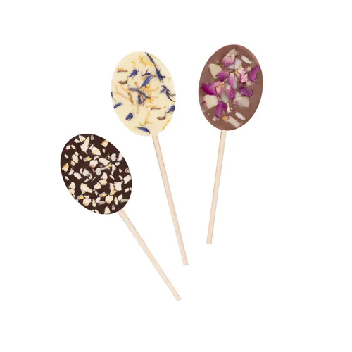 Sucette en chocolat œuf plus 25 g