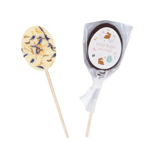 Sucette en chocolat œuf plus 25 g