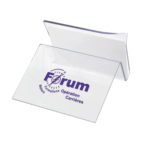 Support carte de visite et smartphone personnalisé