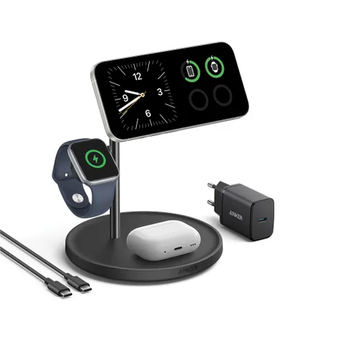 Support de recharge sans fil 3-en-1 Anker MagGo - Anker