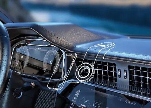 Support magnétique publicitaire pour voiture DriveGrip en plastique RCS - XD Collection