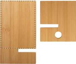 Support pour téléphone en bambou personnalisé - Gibba