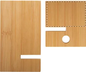 Support pour téléphone en bambou personnalisé - Gibba