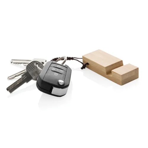 Support pour téléphone en bambou personnalisé Standkey - XD Collection
