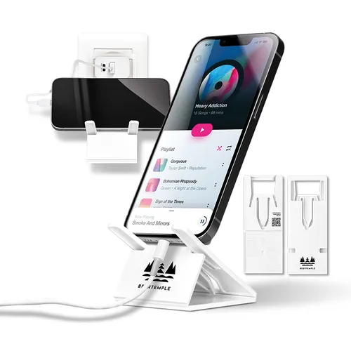 Support telephone repliable extra-plat personnalisé