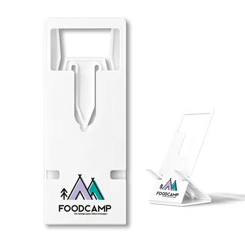 Support telephone repliable extra-plat personnalisé