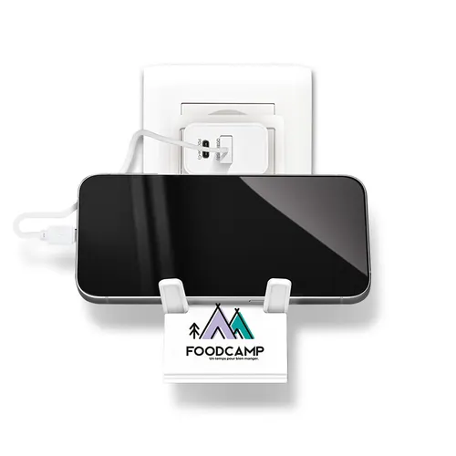 Support telephone repliable extra-plat personnalisé