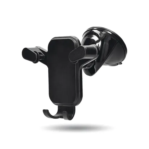 Support universel de téléphone publicitaire avec fixation par ventouse