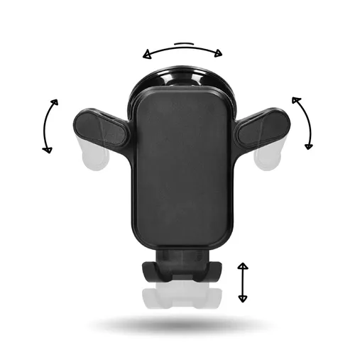 Support universel de téléphone publicitaire avec fixation par ventouse