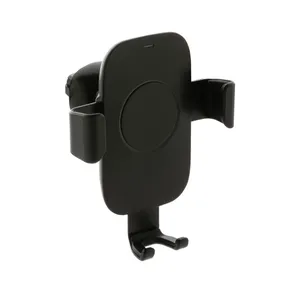 Support voiture publicitaire avec chargeur 10W en plastique recyclé RCS - XD Collection