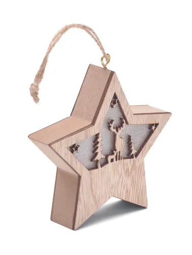 Suspension étoile MDF personnalisée avec led - Starlight
