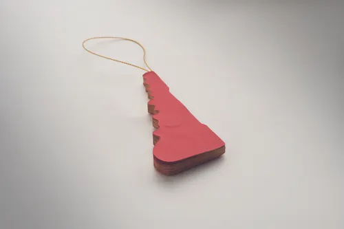 Suspension publicitaire pour sapin de Noël - Harmotree