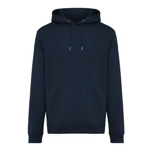 Sweat à capuche en coton recyclé IQONIQ Joshua - iqoniq | Bleu marine