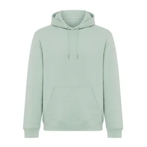 Sweat à capuche en coton recyclé IQONIQ Joshua - iqoniq | Iceberg green
